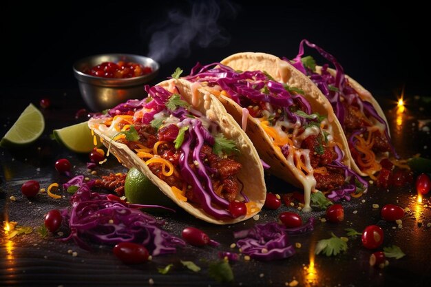 Zdjęcie taco cravings kulinarne poszukiwanie zadowolenia najlepszy obraz taco