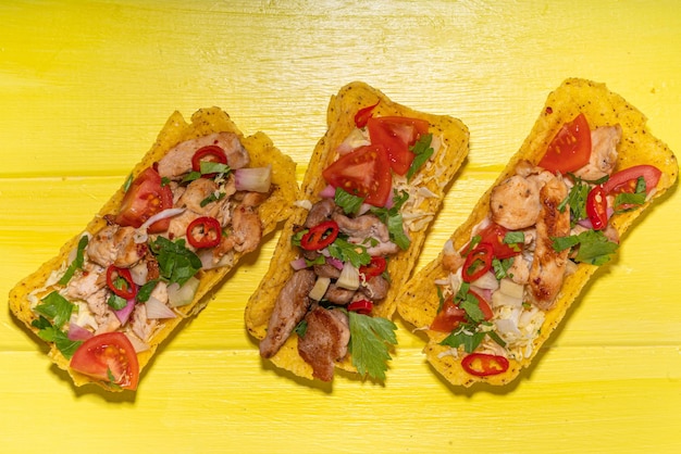 Taco Nachos Meksykańskie Jedzenie Uliczne