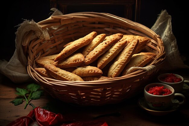 Zdjęcie tacos de canasta basket tacos