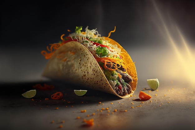 Tacos Street Fast Food kuchnia meksykańska popularne danie