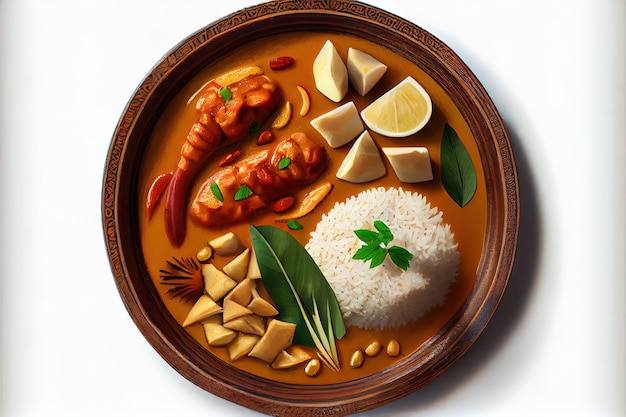 Tajskie jedzenie Massaman Curry