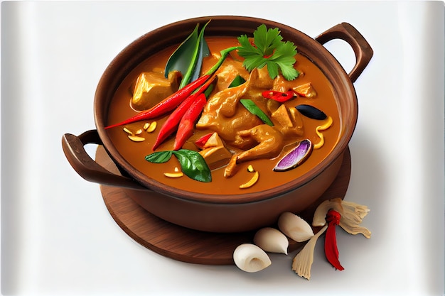 Tajskie potrawy Panang Curry