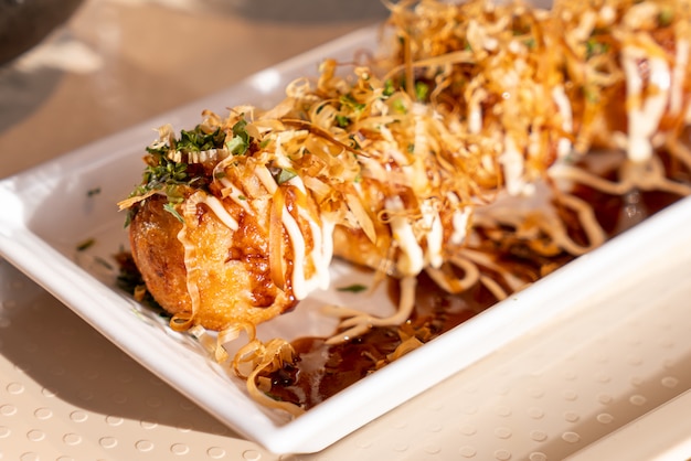 TAKOYAKI - Smażone pierogi Takoyaki