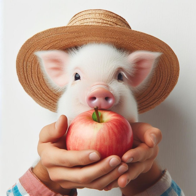 Tapeta z zdjęciami świń