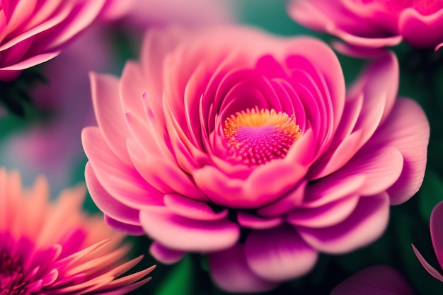 Tapety HD z różowymi kwiatami