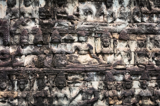 Taras słoni w kompleksie Angkor Thom Kambodża