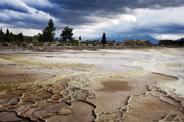 Tarasy wapienne, Pamukkale, Hierapolis, Turcja