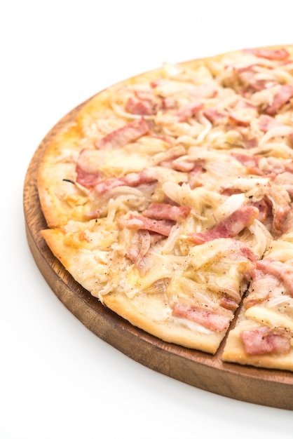 Tarte flambé pizza