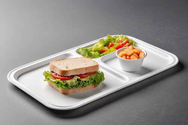 Taste Design Kafeteria Lunch Tray Mockup