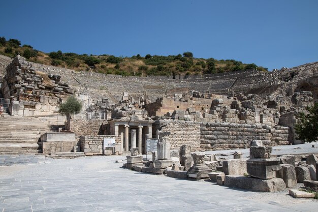 Teatr Wielki w starożytnym mieście Efez