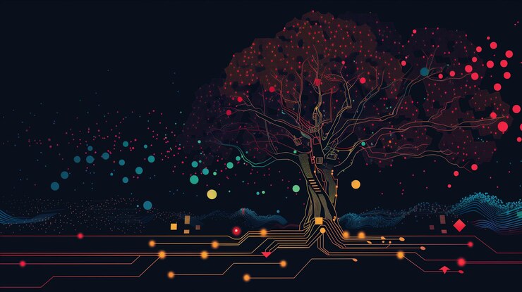 Zdjęcie tech tree zagłębia się w technologię danych i naukę danych