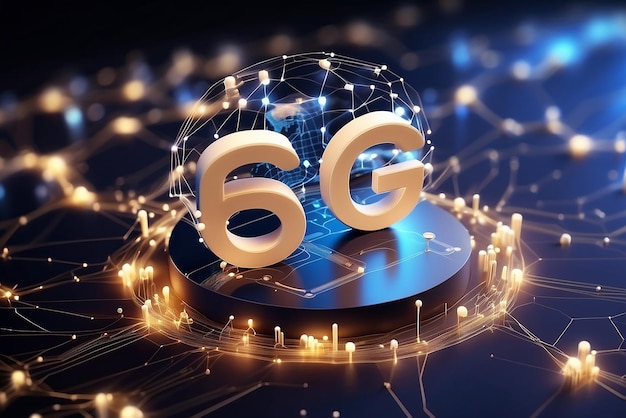 Technologia komunikacyjna 5G Bezprzewodowa sieć internetowa dla globalnego wzrostu biznesu cyfrowe media społeczne