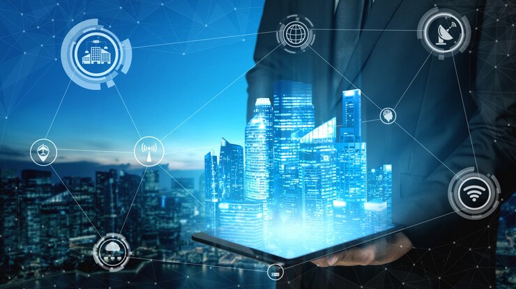 Zdjęcie technologia komunikacyjna 5g sieci internetowej