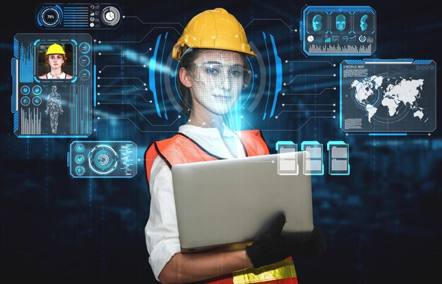Technologia Rozpoznawania Twarzy Dla Pracowników Przemysłowych W Celu Uzyskania Dostępu Do Sterowania Maszyną