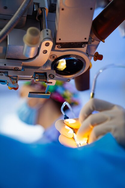Technologia sprzętu operacyjnego Proces chirurgiczny w szpitalu z bliska