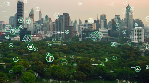 Technologia zielonego miasta zmierza w kierunku koncepcji zrównoważonych zmian