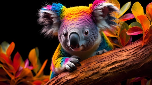 Tęczowa Koala