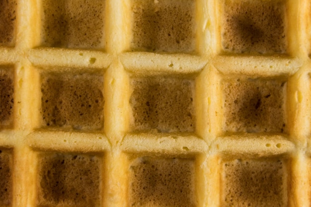 Tekstura belgijskiego wafla na tle