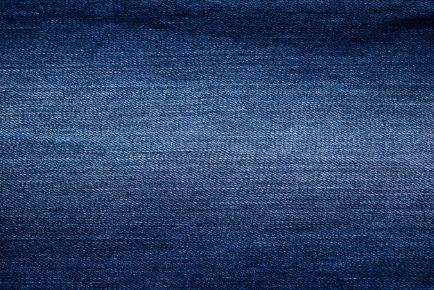 Tekstura błękitny drelichowy tkaniny tło.