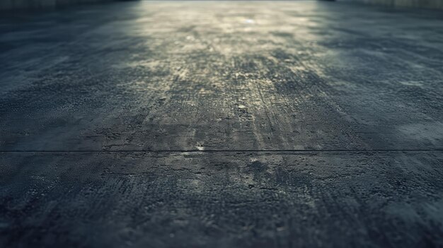 Zdjęcie tekstura ciemnej betonowej podłogi o wysokiej rozdzielczości dla tła i nakładek