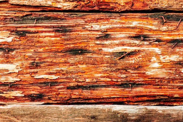 Tekstura, drewno, ściana, może służyć jako tło. Drewniana tekstura z rysami i pęknięciami