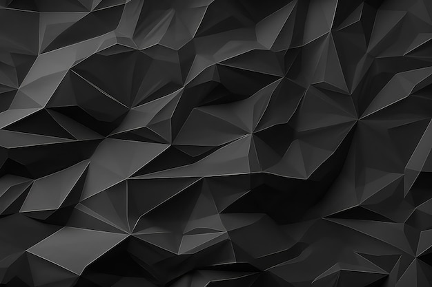 Zdjęcie tekstura fasetowa abstrakcyjne czarne kryształowe tło