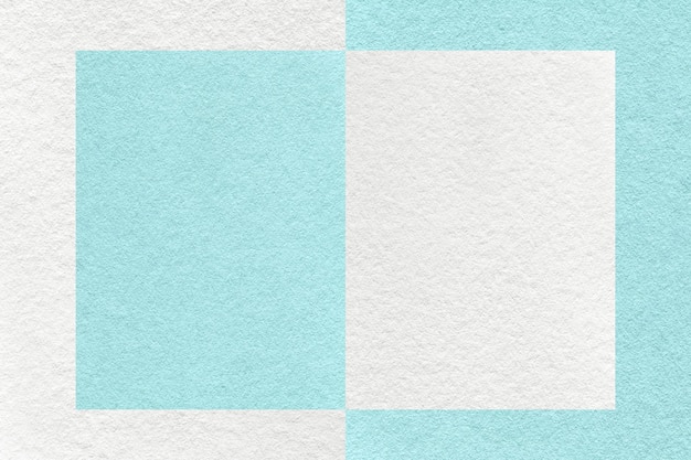 Tekstura jasnoniebieskiego i białego tła papieru z geometrycznym kształtem i wzorem Struktura tektury cerulean