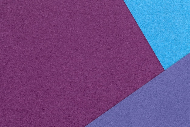 Tekstura rzemiosła purpurowy kolor tła papieru z niebieskim i fioletowym obramowaniem Vintage abstrakcyjny karton lawendy