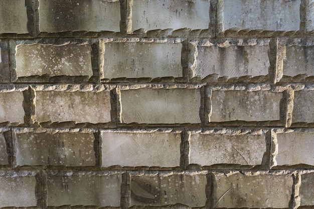 Zdjęcie tekstura ścian z bloczków betonowych