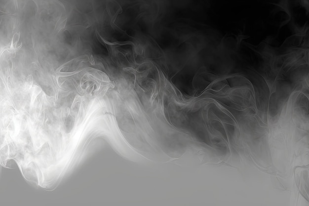 Tekstura szarej nakładki dymu