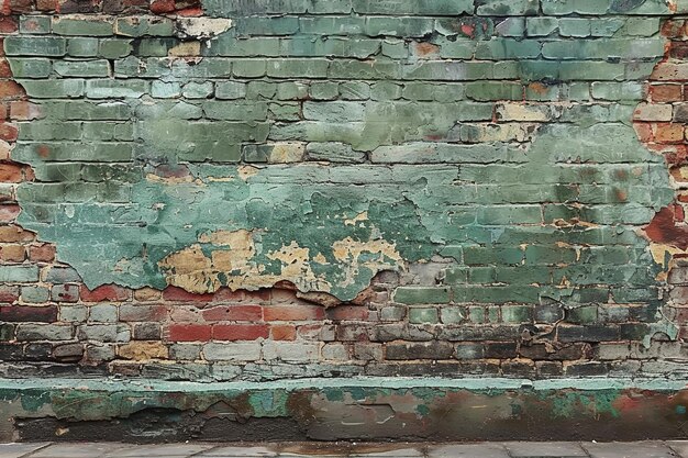 Tekstura vintage ceglanej ściany Tło