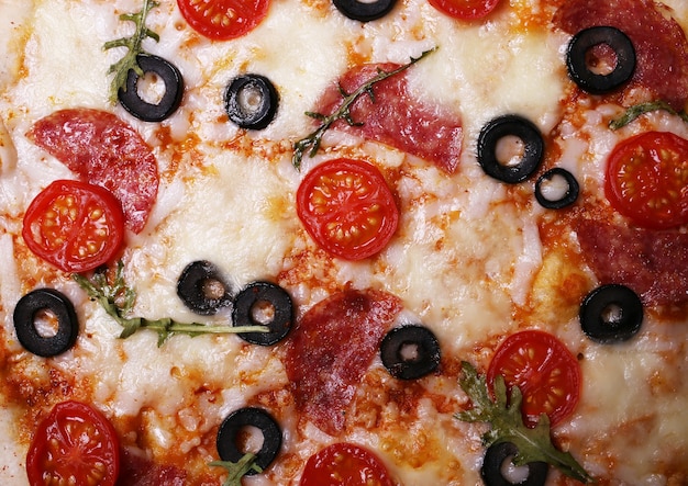 Tekstura włoska pizza