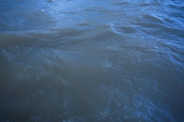 Tekstura wody w morzu