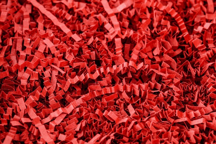 Tekstura wypełnienia papieru na prezenty świąteczne