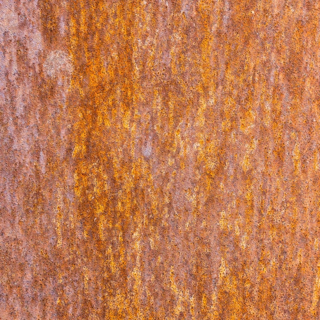 Zdjęcie teksturowana zardzewiała powierzchnia starej blachy stalowej