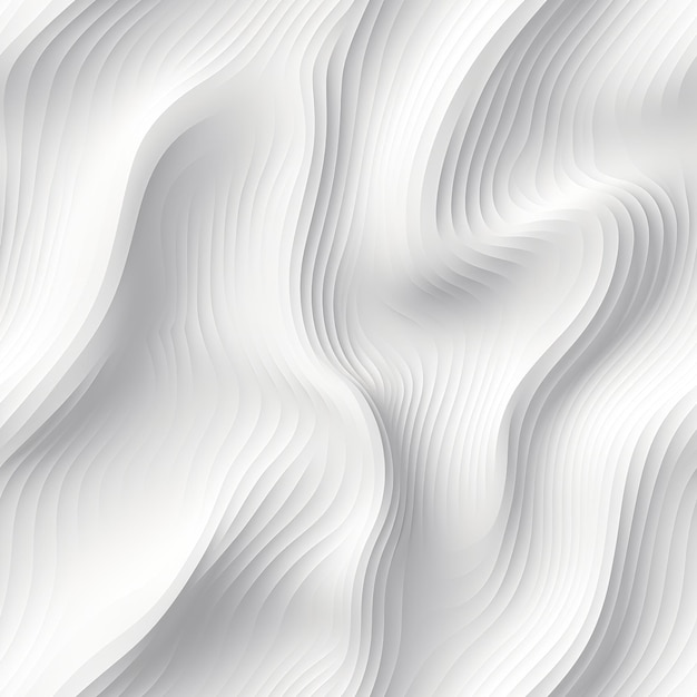 Tekstury białe geometryczne fale bez szwu