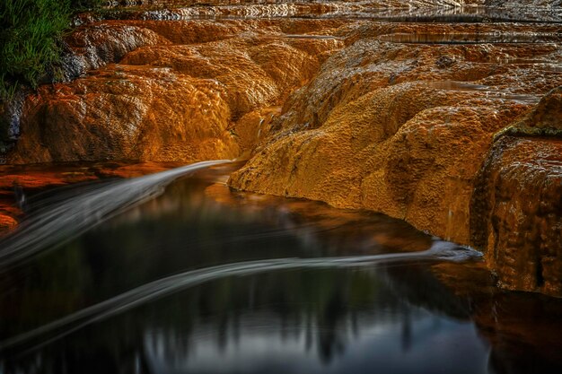 Tekstury krajobrazu Rio Tintos IronRich Shores