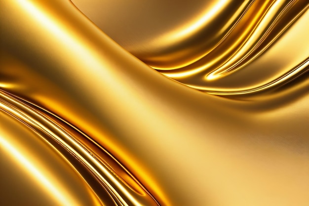 Zdjęcie tekstury warstw złota złota tekstura tła złota i żółta tekstura tła z generatywną sztuczną inteligencją