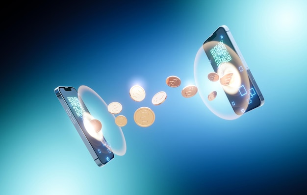 Telefon komórkowy otrzymuje pieniądze
