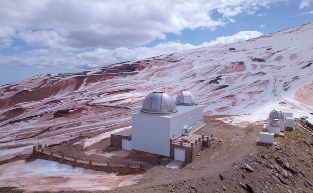 Teleskopy. Badania kosmosu. Obserwatoria astronomiczne w czasie odwilży. Grenadzie. Hiszpania.