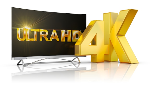 Telewizor Ultra Hd I Napis Głośności 4k