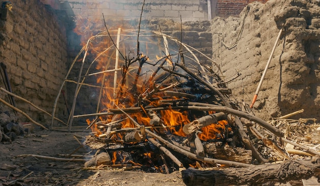 Temazcal Tradycyjny Domek Potu Z Gorącymi Kamieniami