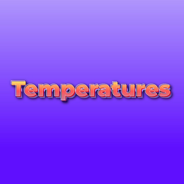 TemperaturyEfekt tekstowy JPG gradientowe fioletowe tło karty zdjęcie