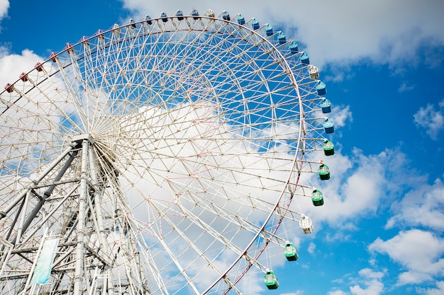 Tempozan Ferris Wheel To Najpopularniejszy Cel Podróży W Osace W Japonii