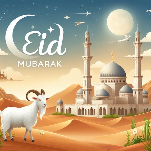 Ten obraz został stworzony na wydarzenia islamskie, takie jak Eid ul Adha