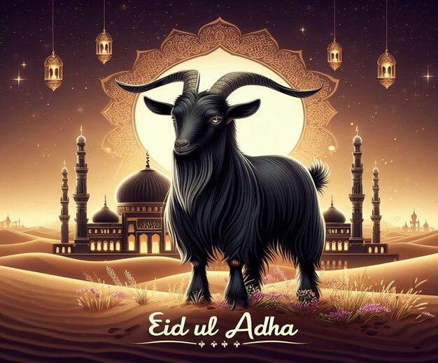 Ten piękny projekt został wykonany na islamskie mega wydarzenie Eid ul Adha