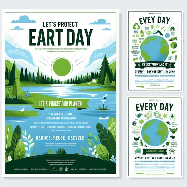 Ten projekt jest przeznaczony na różne dni, takie jak Światowy Dzień Środowiska, Dzień Ziemi
