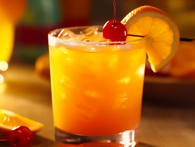 Tequila Sunrise koktajl