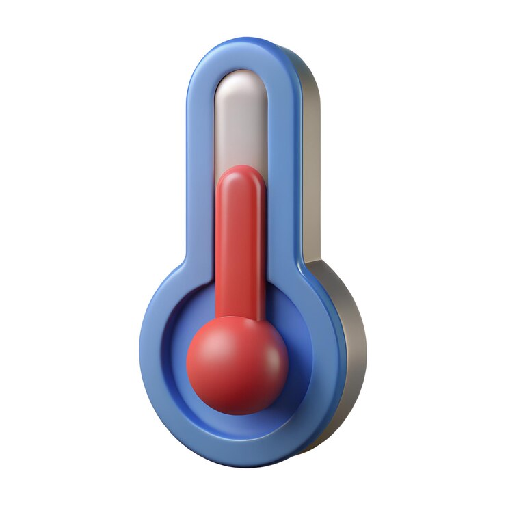 Termometr kreskówkowy 3D do pomiaru temperatury