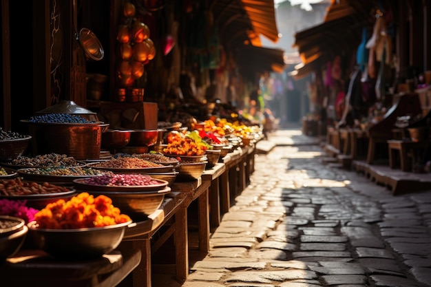 Tętniące życiem rynki Marrakeszu